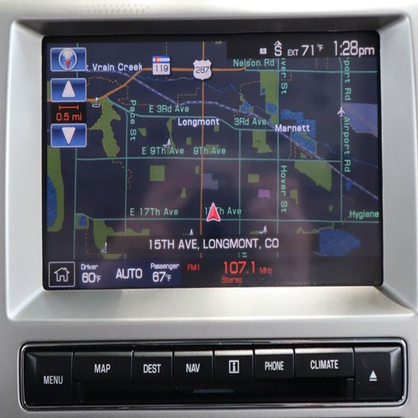 2009-2012 Ford Flex Display Screen