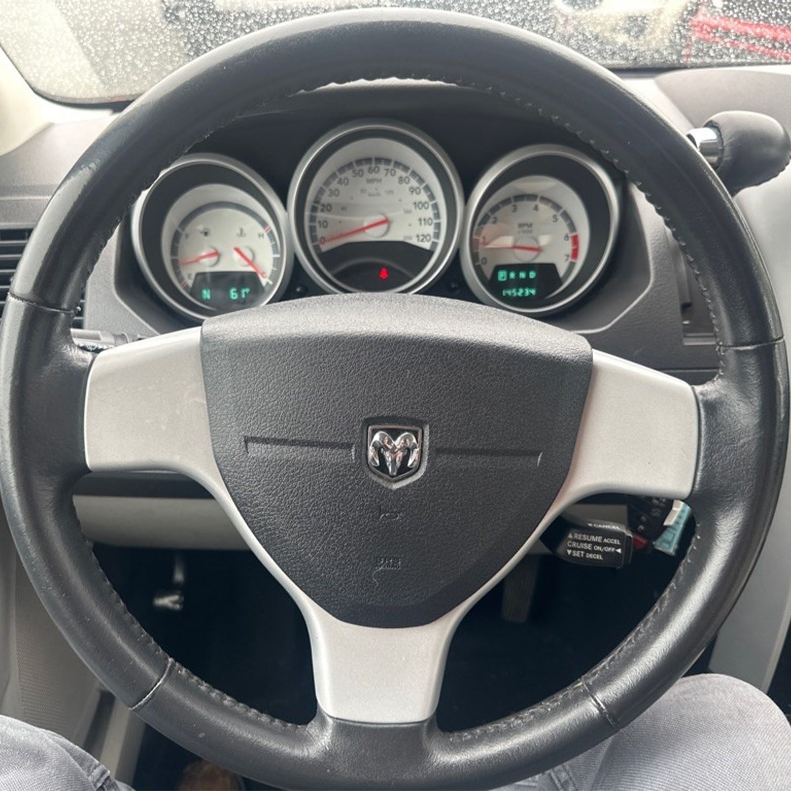 2010 Dodge Caravan Steering Wheel Airbag