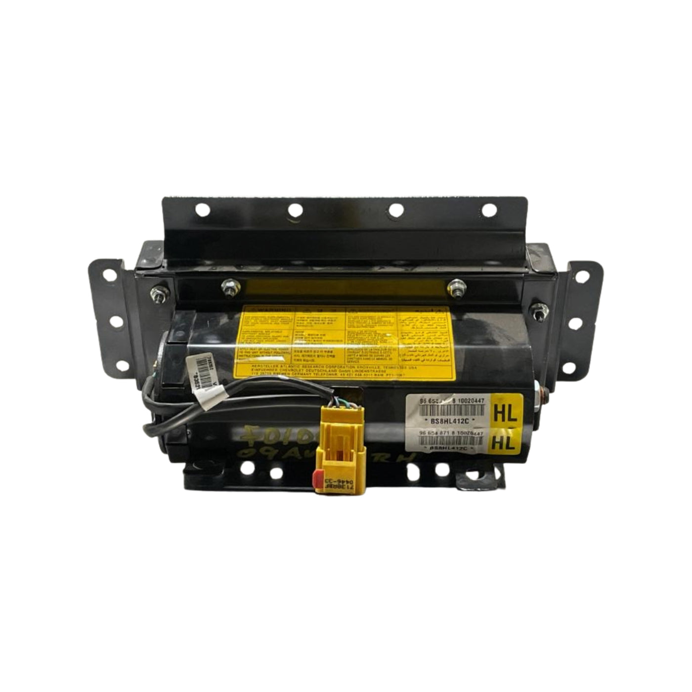 2007-2011 Chevy Aveo Passenger Dash Airbag