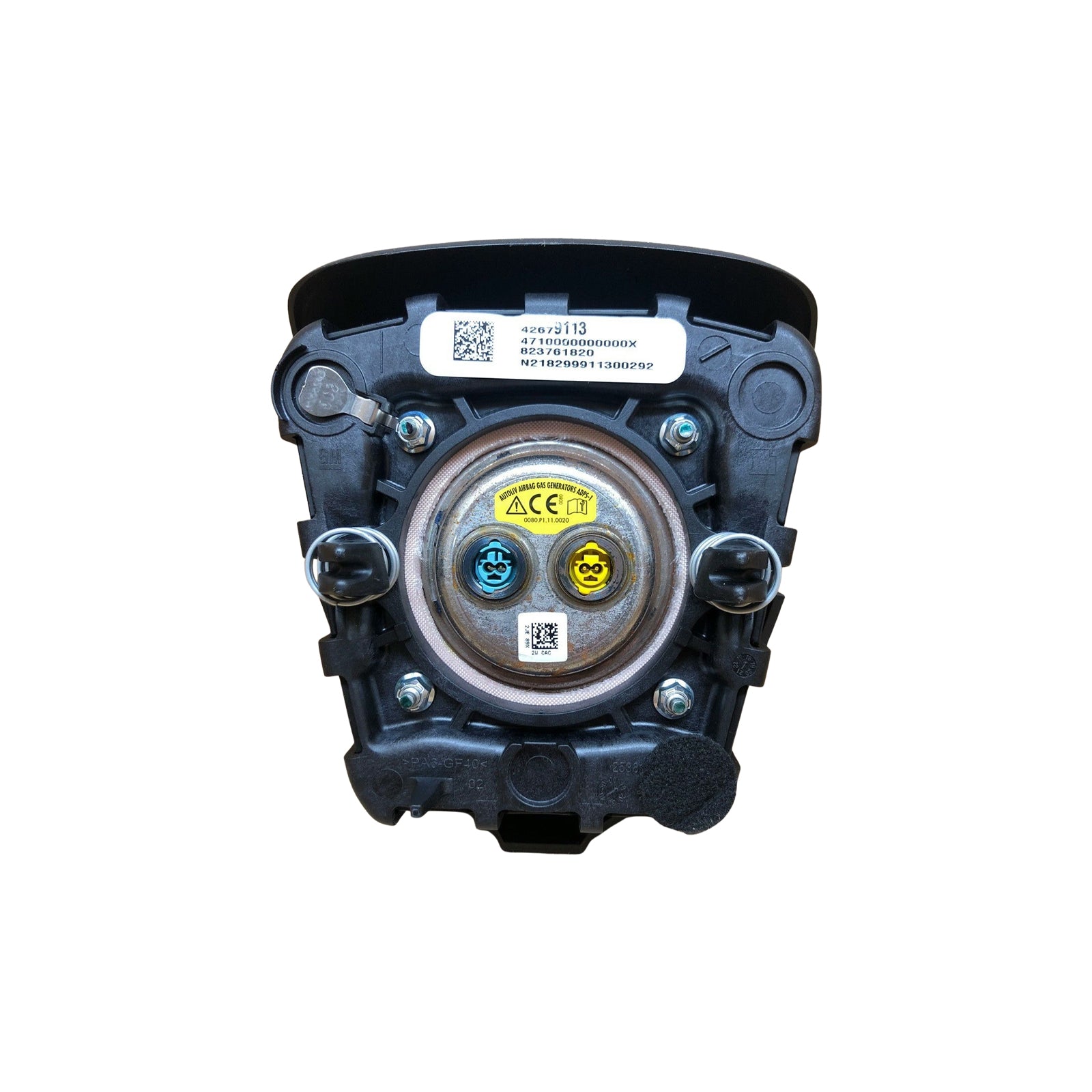 2013 Chevy Trax Steering Wheel Airbag