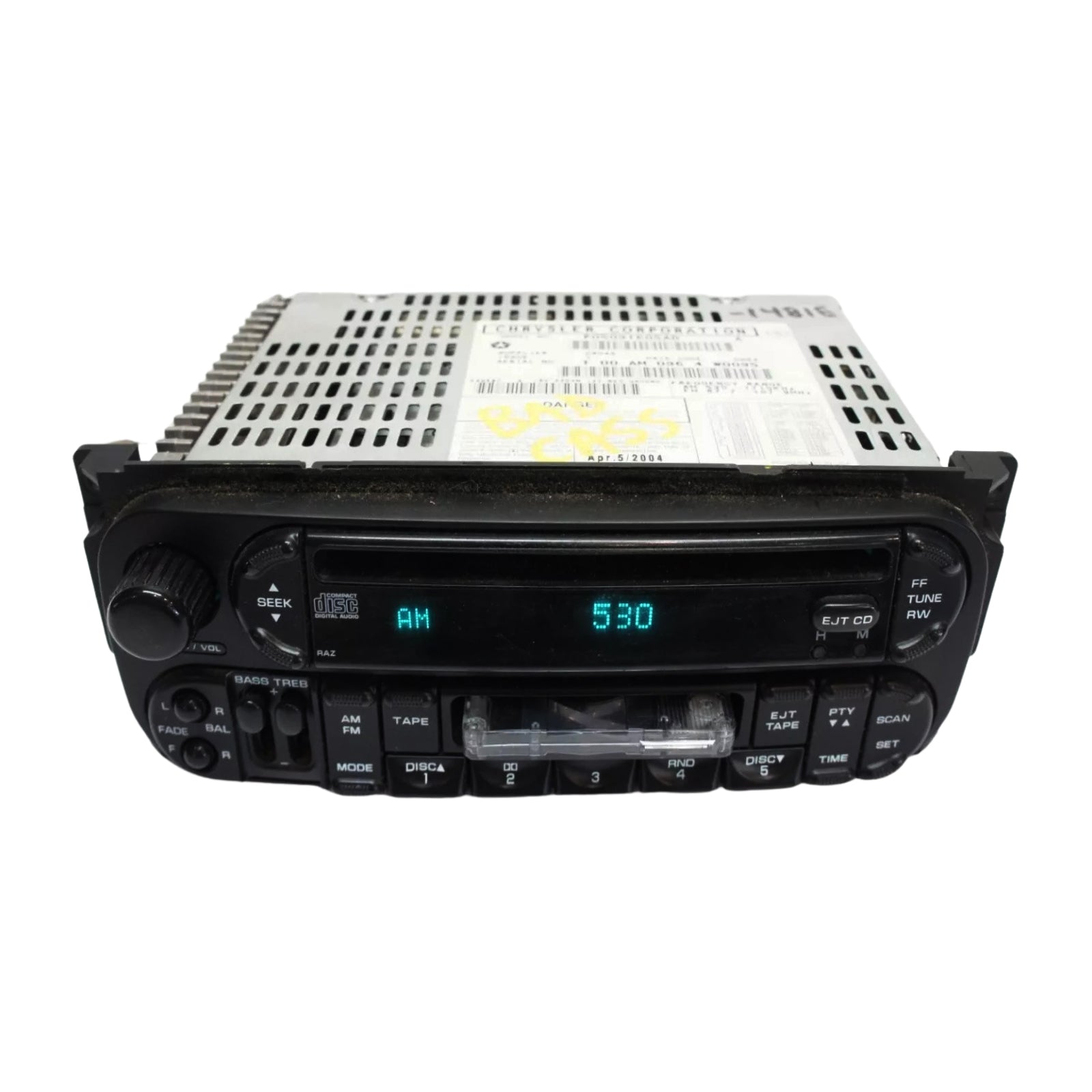 2002-2007 Dodge Caravan Radio Receiver